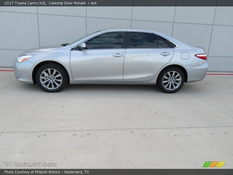 Celestial Silver Metallic / Ash 2017 Toyota Camry XLE