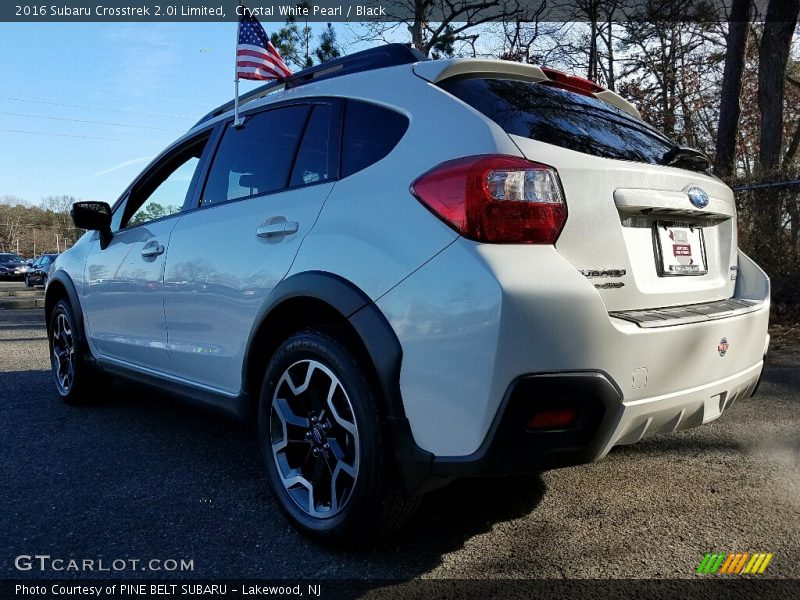 Crystal White Pearl / Black 2016 Subaru Crosstrek 2.0i Limited