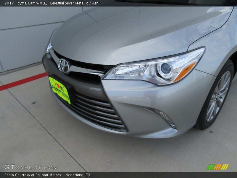 Celestial Silver Metallic / Ash 2017 Toyota Camry XLE