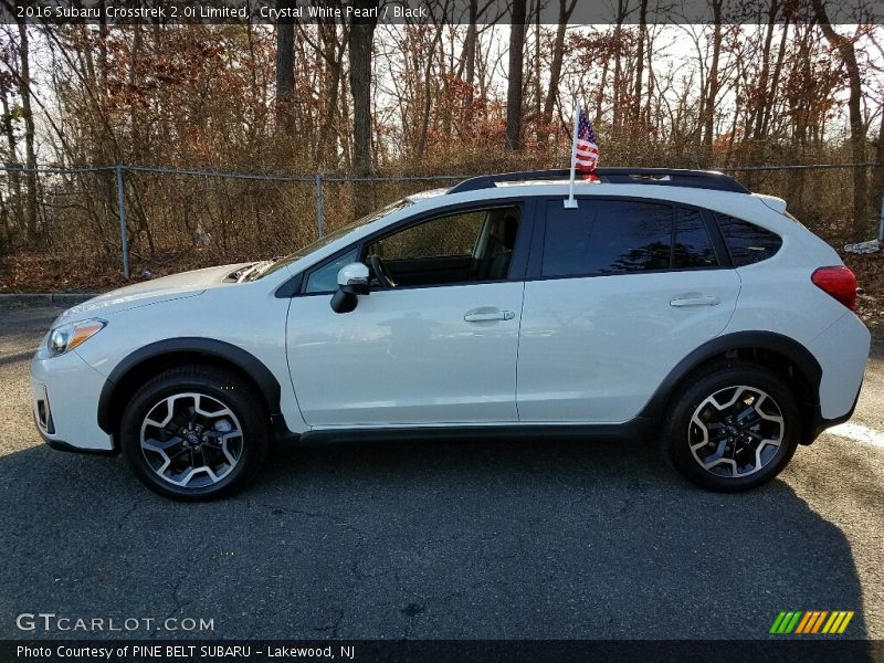 Crystal White Pearl / Black 2016 Subaru Crosstrek 2.0i Limited