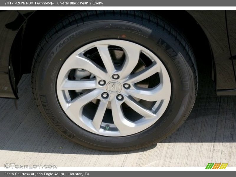 Crystal Black Pearl / Ebony 2017 Acura RDX Technology