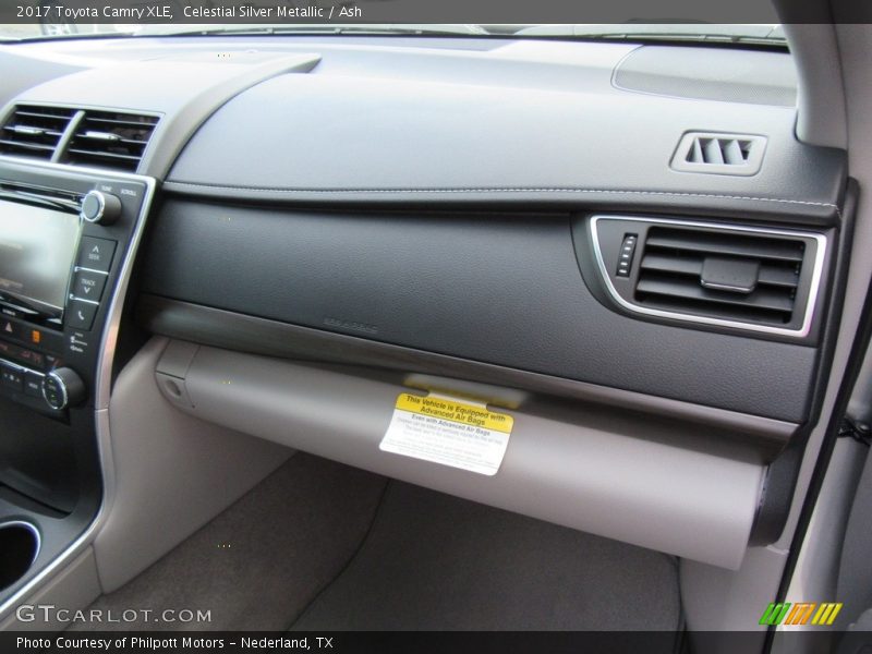 Celestial Silver Metallic / Ash 2017 Toyota Camry XLE