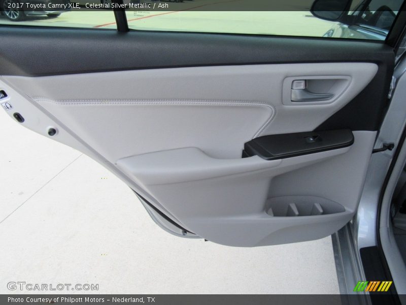 Celestial Silver Metallic / Ash 2017 Toyota Camry XLE