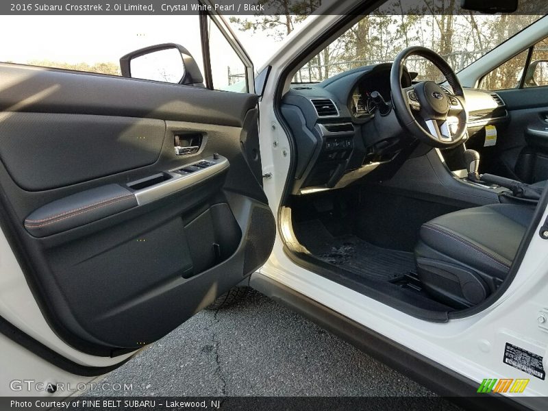 Crystal White Pearl / Black 2016 Subaru Crosstrek 2.0i Limited