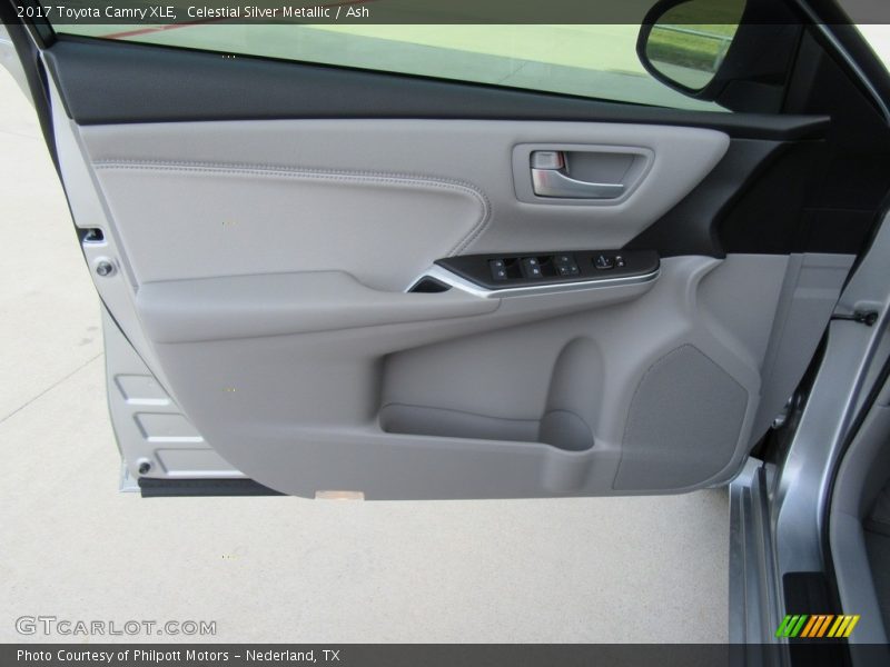Celestial Silver Metallic / Ash 2017 Toyota Camry XLE