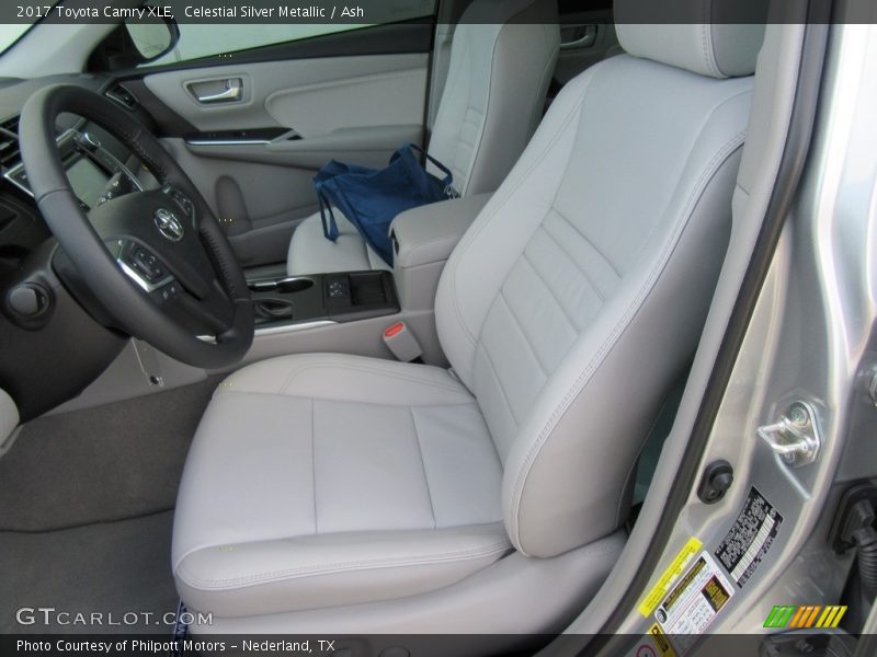 Celestial Silver Metallic / Ash 2017 Toyota Camry XLE