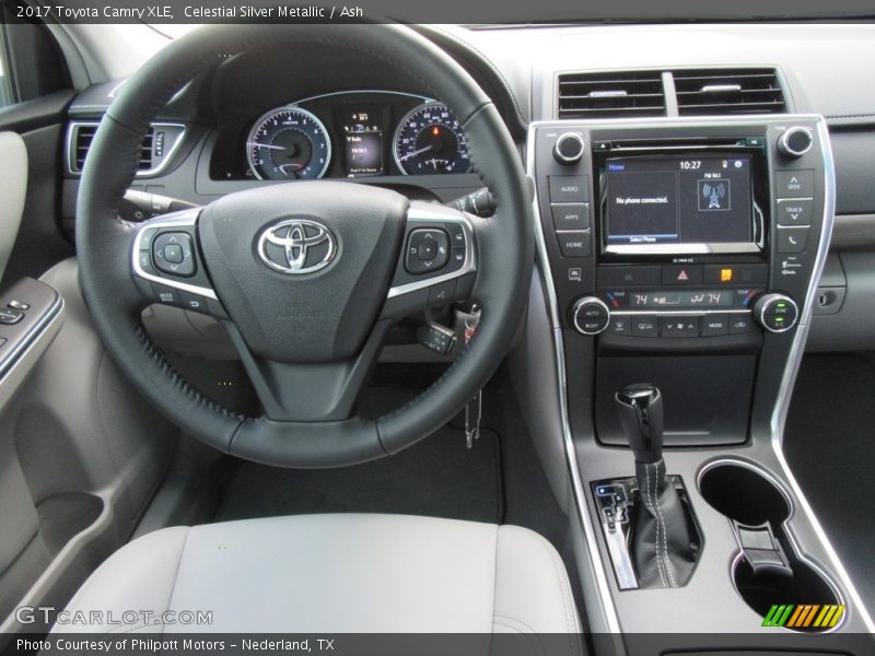 Celestial Silver Metallic / Ash 2017 Toyota Camry XLE
