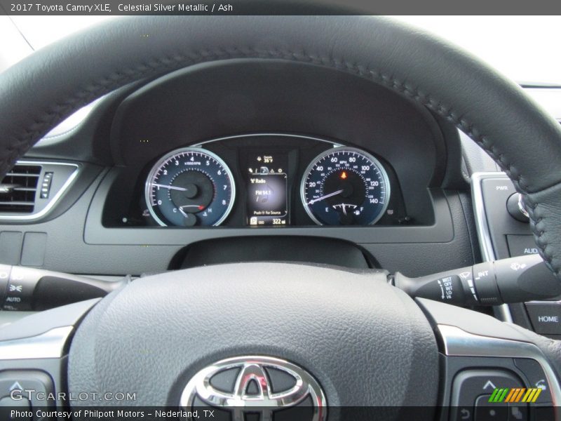 Celestial Silver Metallic / Ash 2017 Toyota Camry XLE