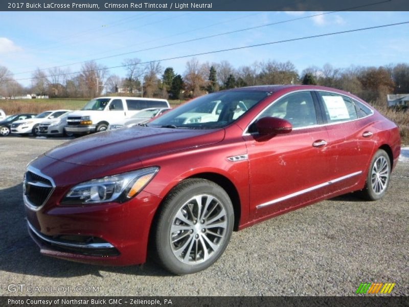 Crimson Red Tintcoat / Light Neutral 2017 Buick LaCrosse Premium