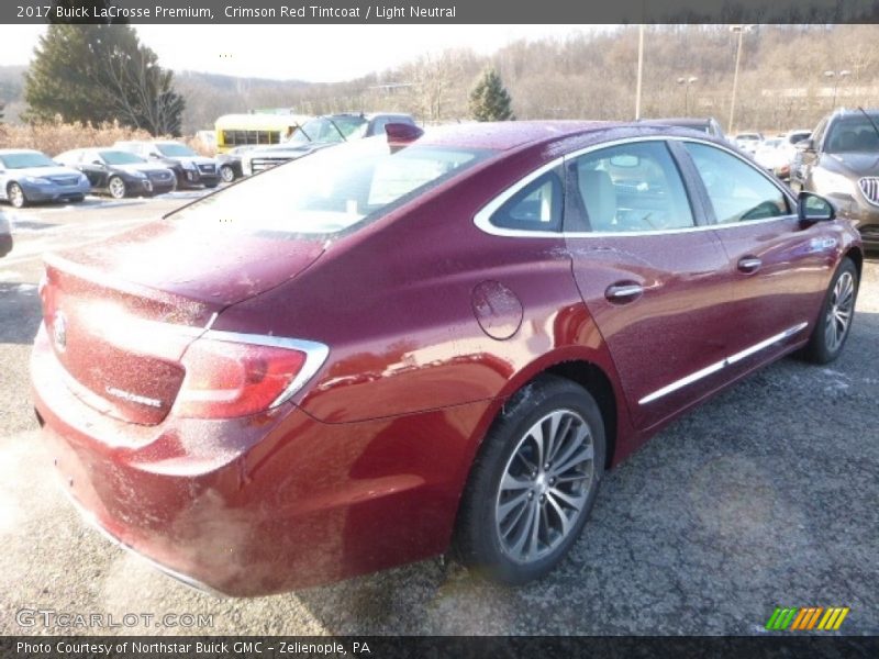 Crimson Red Tintcoat / Light Neutral 2017 Buick LaCrosse Premium
