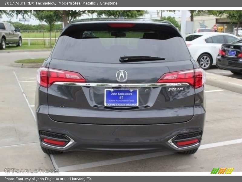 Modern Steel Metallic / Graystone 2017 Acura RDX Technology