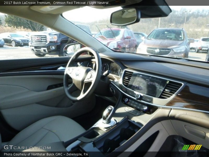 Crimson Red Tintcoat / Light Neutral 2017 Buick LaCrosse Premium