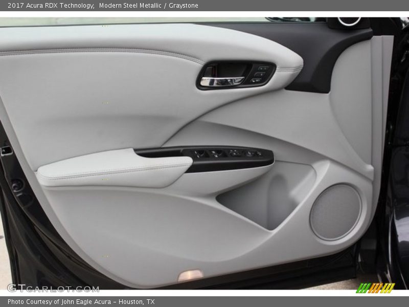 Modern Steel Metallic / Graystone 2017 Acura RDX Technology