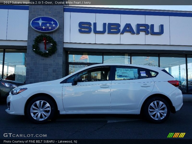  2017 Impreza 2.0i 5-Door Crystal White Pearl