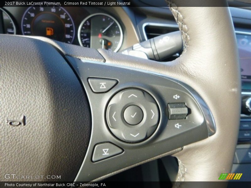Crimson Red Tintcoat / Light Neutral 2017 Buick LaCrosse Premium
