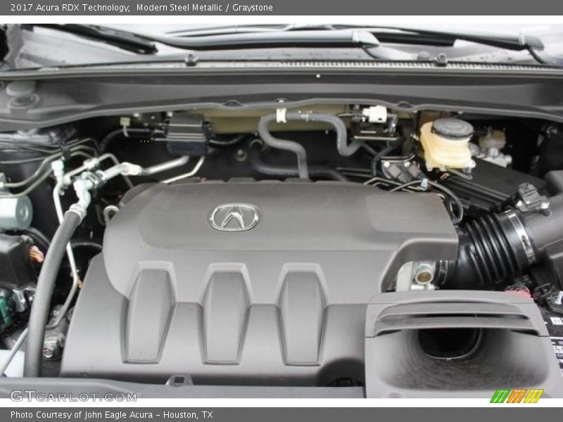 Modern Steel Metallic / Graystone 2017 Acura RDX Technology