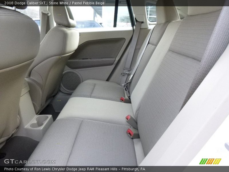 Stone White / Pastel Pebble Beige 2008 Dodge Caliber SXT