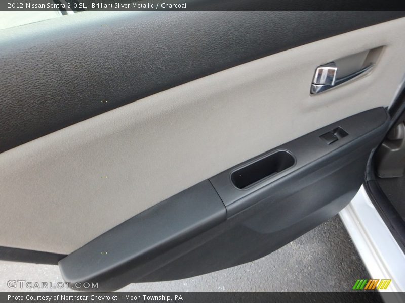 Brilliant Silver Metallic / Charcoal 2012 Nissan Sentra 2.0 SL
