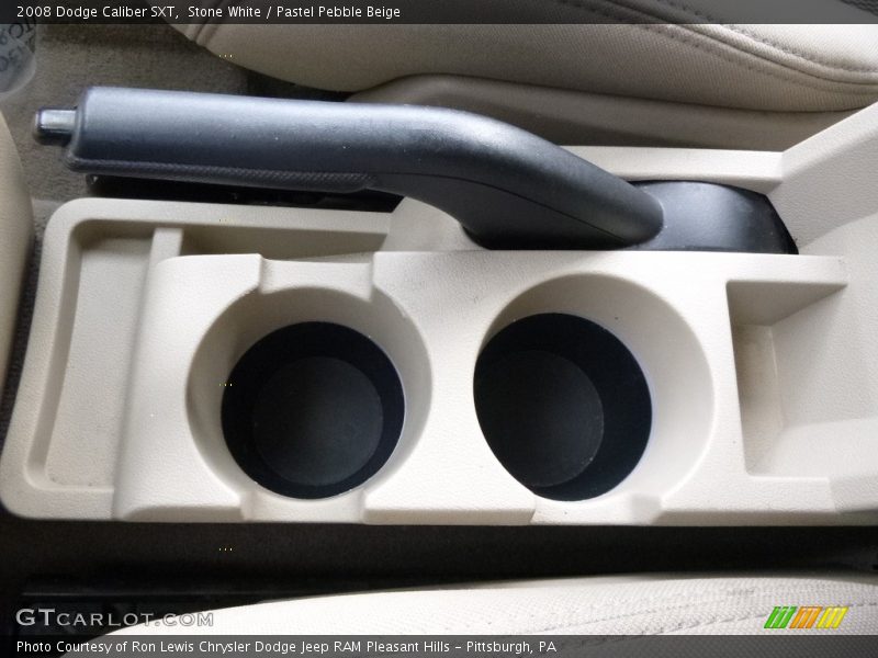 Stone White / Pastel Pebble Beige 2008 Dodge Caliber SXT