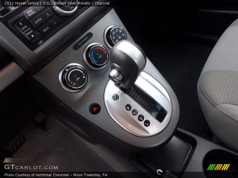 Brilliant Silver Metallic / Charcoal 2012 Nissan Sentra 2.0 SL