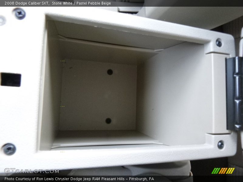 Stone White / Pastel Pebble Beige 2008 Dodge Caliber SXT