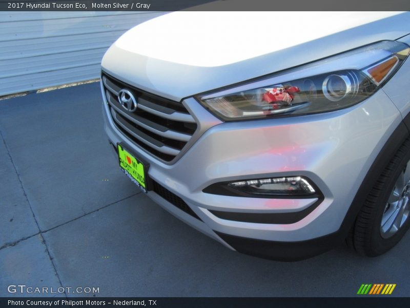 Molten Silver / Gray 2017 Hyundai Tucson Eco