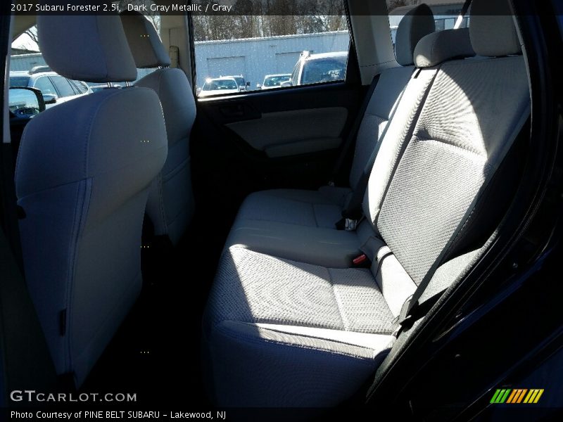 Dark Gray Metallic / Gray 2017 Subaru Forester 2.5i