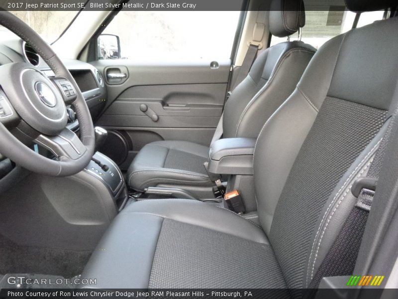 Billet Silver Metallic / Dark Slate Gray 2017 Jeep Patriot Sport SE