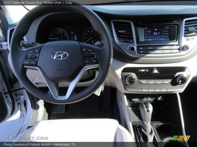 Molten Silver / Gray 2017 Hyundai Tucson Eco