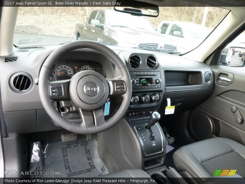 Billet Silver Metallic / Dark Slate Gray 2017 Jeep Patriot Sport SE