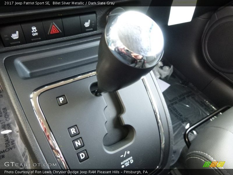 Billet Silver Metallic / Dark Slate Gray 2017 Jeep Patriot Sport SE