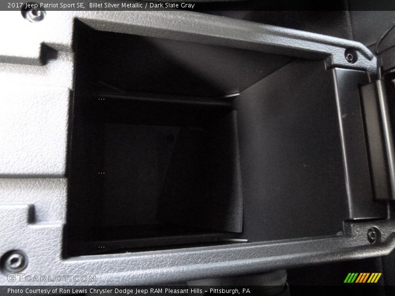 Billet Silver Metallic / Dark Slate Gray 2017 Jeep Patriot Sport SE
