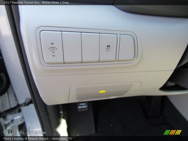 Molten Silver / Gray 2017 Hyundai Tucson Eco