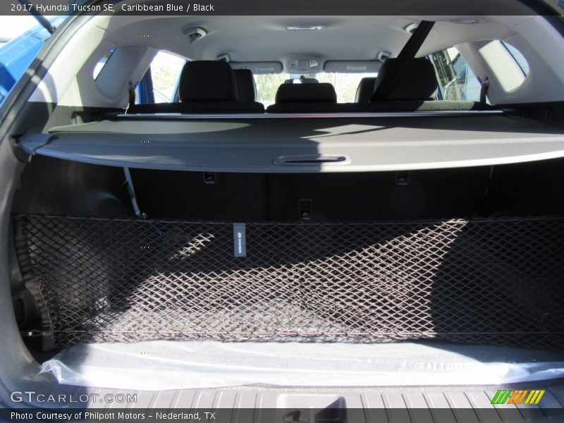 Caribbean Blue / Black 2017 Hyundai Tucson SE