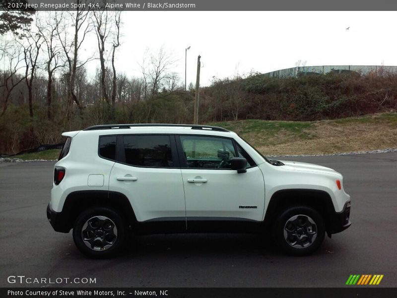 Alpine White / Black/Sandstorm 2017 Jeep Renegade Sport 4x4