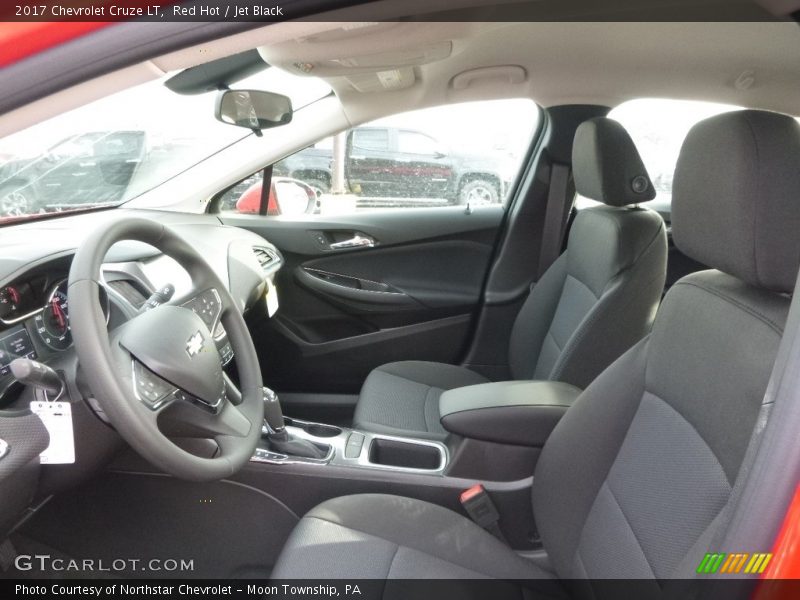 Red Hot / Jet Black 2017 Chevrolet Cruze LT
