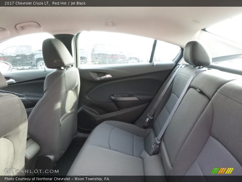 Red Hot / Jet Black 2017 Chevrolet Cruze LT