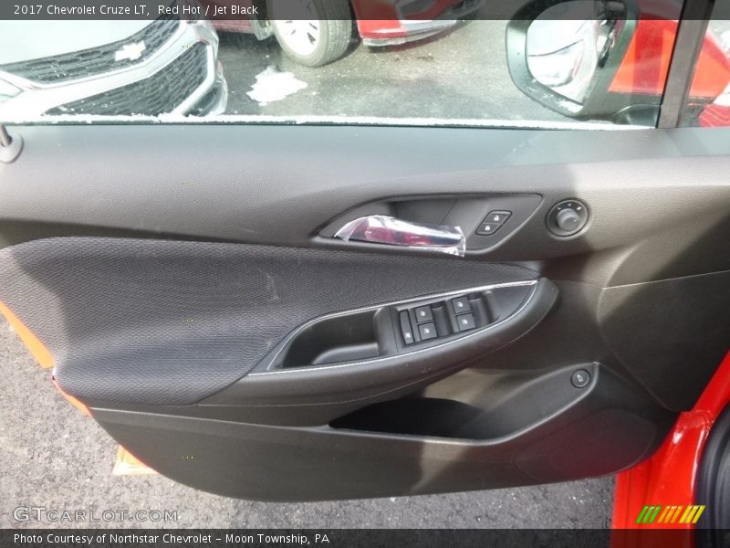 Red Hot / Jet Black 2017 Chevrolet Cruze LT