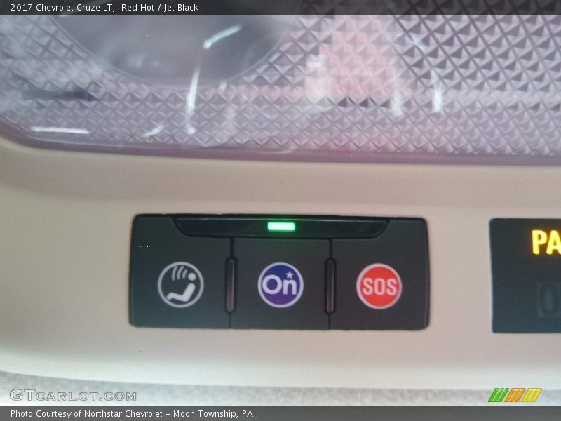 Red Hot / Jet Black 2017 Chevrolet Cruze LT