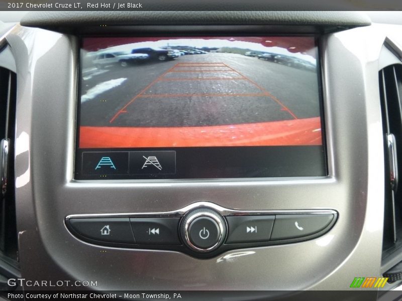 Red Hot / Jet Black 2017 Chevrolet Cruze LT
