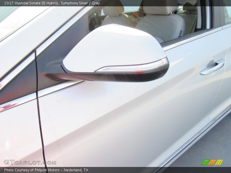 Symphony Silver / Gray 2017 Hyundai Sonata SE Hybrid