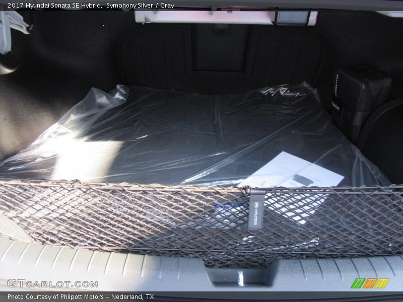 Symphony Silver / Gray 2017 Hyundai Sonata SE Hybrid