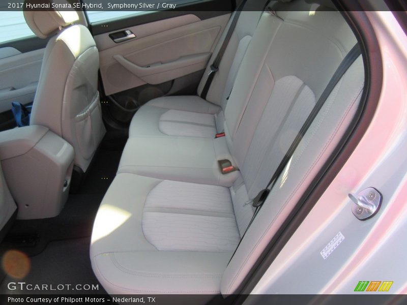 Symphony Silver / Gray 2017 Hyundai Sonata SE Hybrid