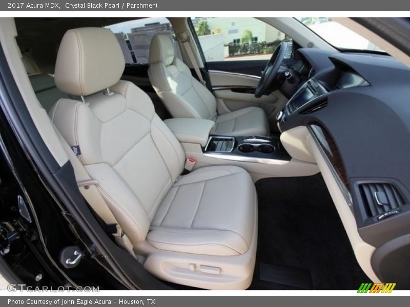 Crystal Black Pearl / Parchment 2017 Acura MDX