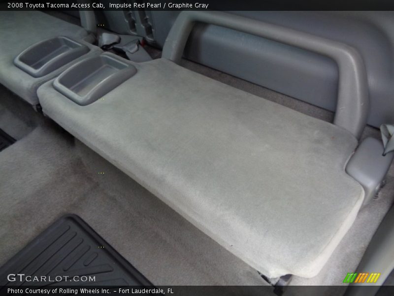 Impulse Red Pearl / Graphite Gray 2008 Toyota Tacoma Access Cab