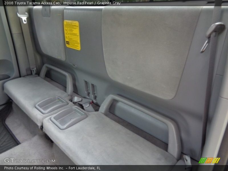 Impulse Red Pearl / Graphite Gray 2008 Toyota Tacoma Access Cab
