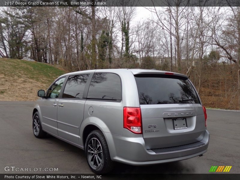 Billet Metallic / Black 2017 Dodge Grand Caravan SE Plus