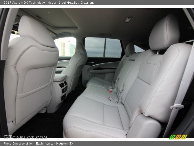 Modern Steel Metallic / Graystone 2017 Acura MDX Technology