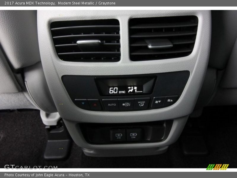 Modern Steel Metallic / Graystone 2017 Acura MDX Technology