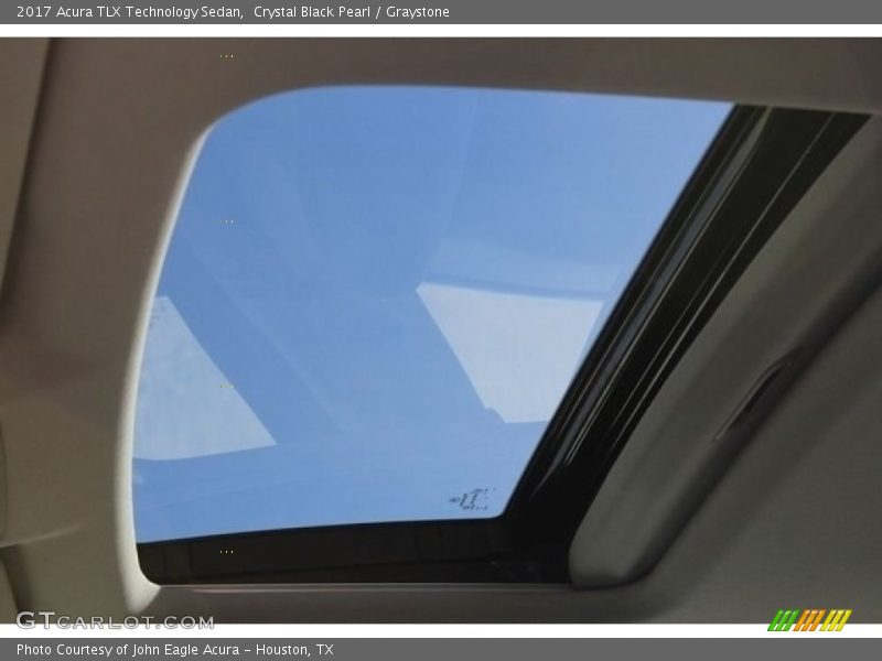 Crystal Black Pearl / Graystone 2017 Acura TLX Technology Sedan